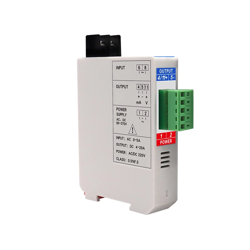 Compact AC Current/Voltage Transmitter with High Isolation Performance for Industrial Automation Applications