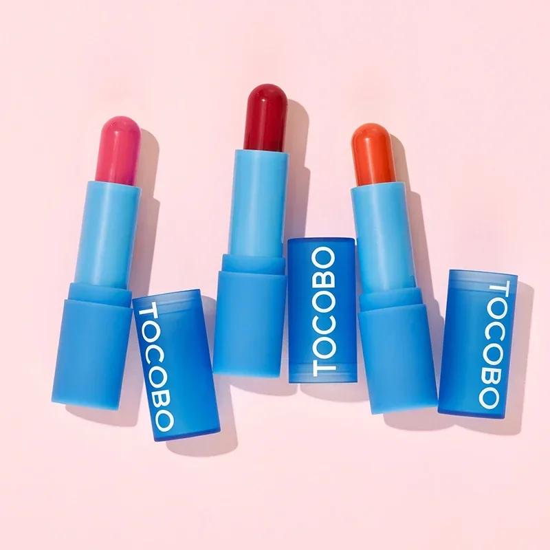 

TOCOBO Korean Makeup Lip Balm Tubes Lipstick 3.5g High Moisturizing Nourishing Matte Shimmer Mirror Rare Beauty Pretty Makeup