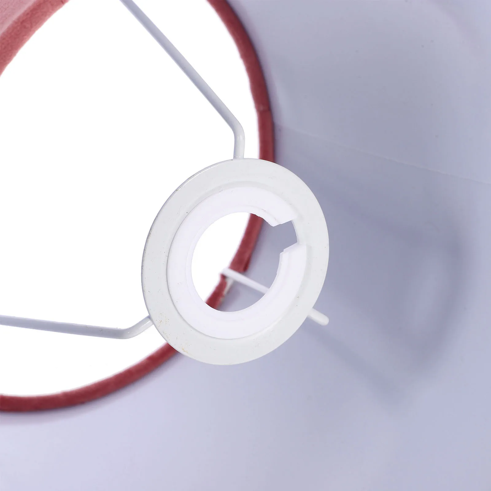 

Vintage Style Cloth Lampshade Iron Material Soft Light Protection Bedroom Living Room Decorative Lampshades