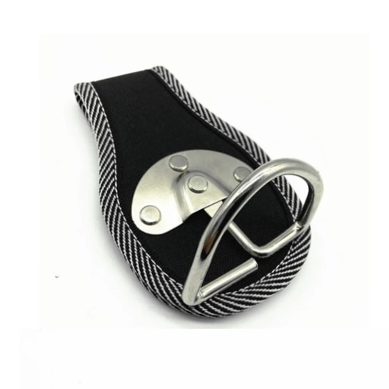 Hammer Holder Durable Tool Storage Rust-Resistant Metal Loop Pocket Attachment Multipurpose Storage Tool Wrench Holder