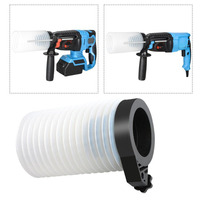 Rubber Drill Dust Collector Electric Hammer Ash Bowl Collecting Device Dust Cover For Cordless SDS Rotary Hammers 3.74x3.35x5.91