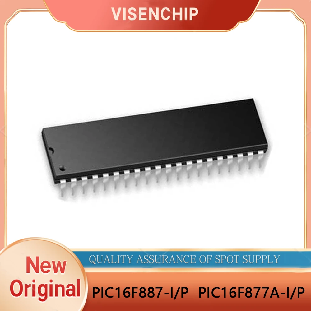1 pieza nuevo Original PIC16F887-I/P PIC16F877A-I/P PIC16F887 PIC16F877A DIP-40