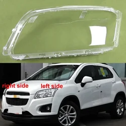 For Chevrolet Trax 2014 2015 2016 Headlight Cover Transparent Lampshade Case Headlamp Shell Plexiglass Replace Original Lens