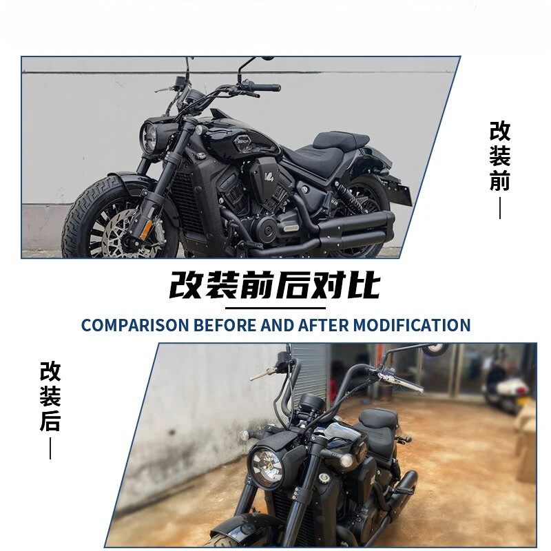 Suitable for  Black Flag 500 modified high handle, direction handle heightened handle,  500 faucet handlebar