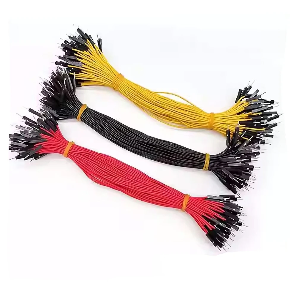 100-pecas-de-cabo-de-silicone-macio-dubang-para-arduino-10-20-30cm-passo-de-254mm-fio-jumper-macho-femea-26awg-com-conectores-banhados-a-ouro