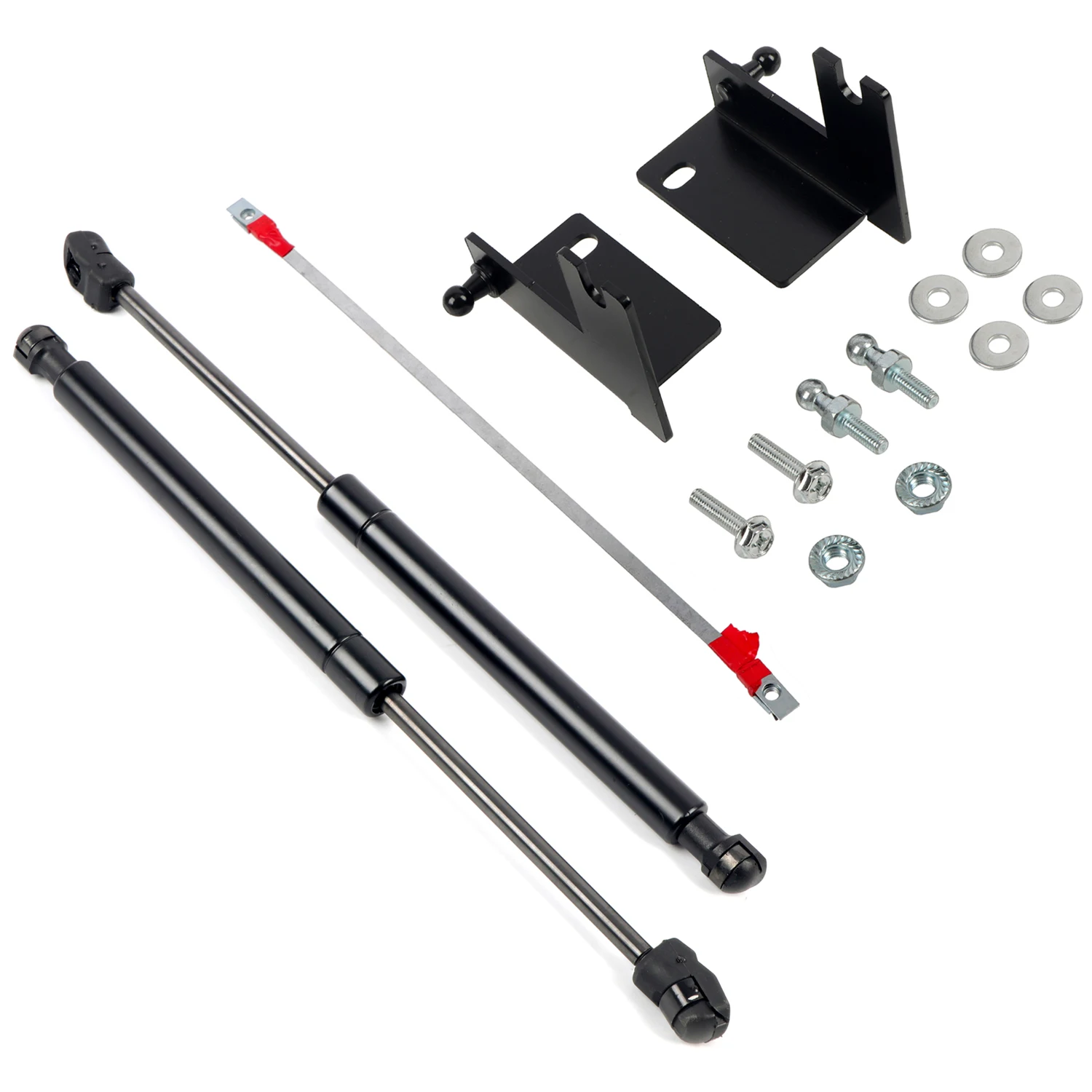 For Mitsubishi Pajero V80 V93 V95 V97 V98 2007-2021 Car-Styling Stainless Steel Front Bonnet Hood Lift Gas Shock Struts Support