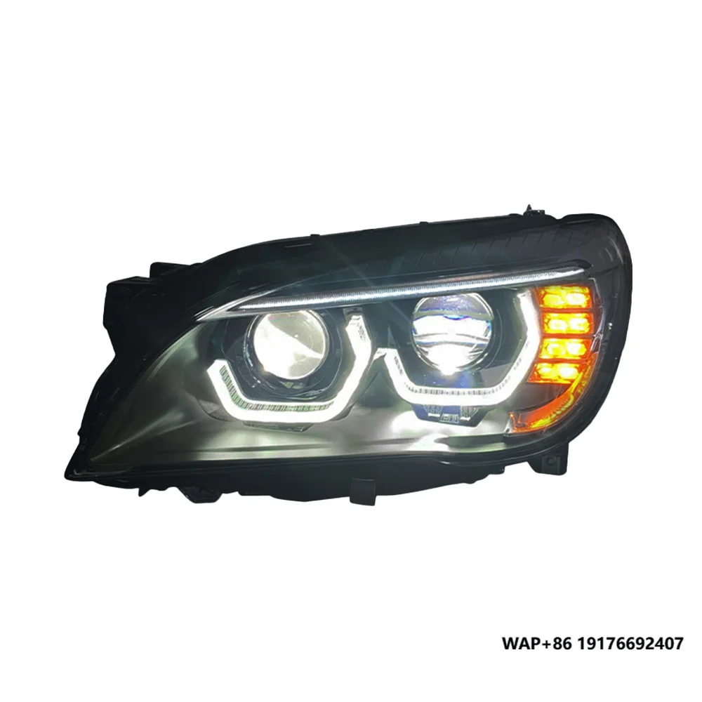 For ’BMW 7 Series F02 730Li 740Li 750Li 2009-2014 Car Front Lamps Assembly Upgrade New Style LED Projector Lens Tool Accessories