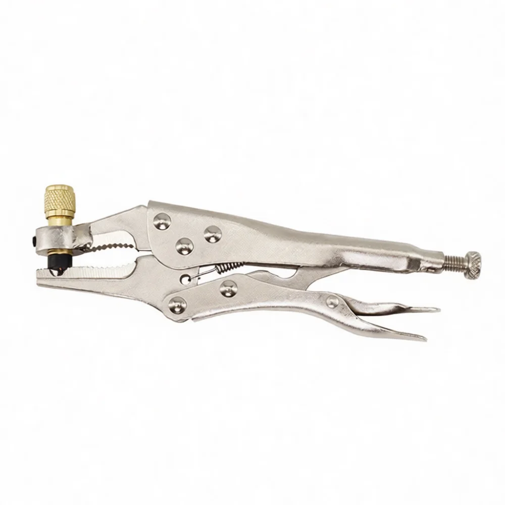 Manual Hydraulic Crimping Plier CT308 For 4mm To 8mm Copper Refrigerant Pipe HVAC Repair Tool Refrigeration System Connection