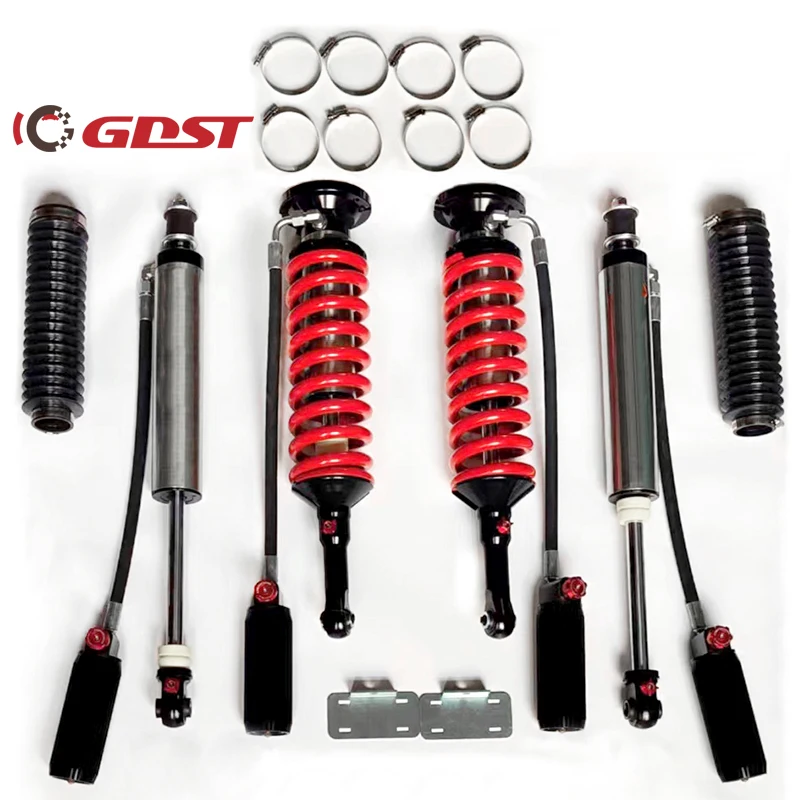 GDST Nitrogen Off Road Shock Absorber Adjustable Suspension Coilover Spring 4X4 Accessories For Toyota FJ Cruiser Prado 120 150