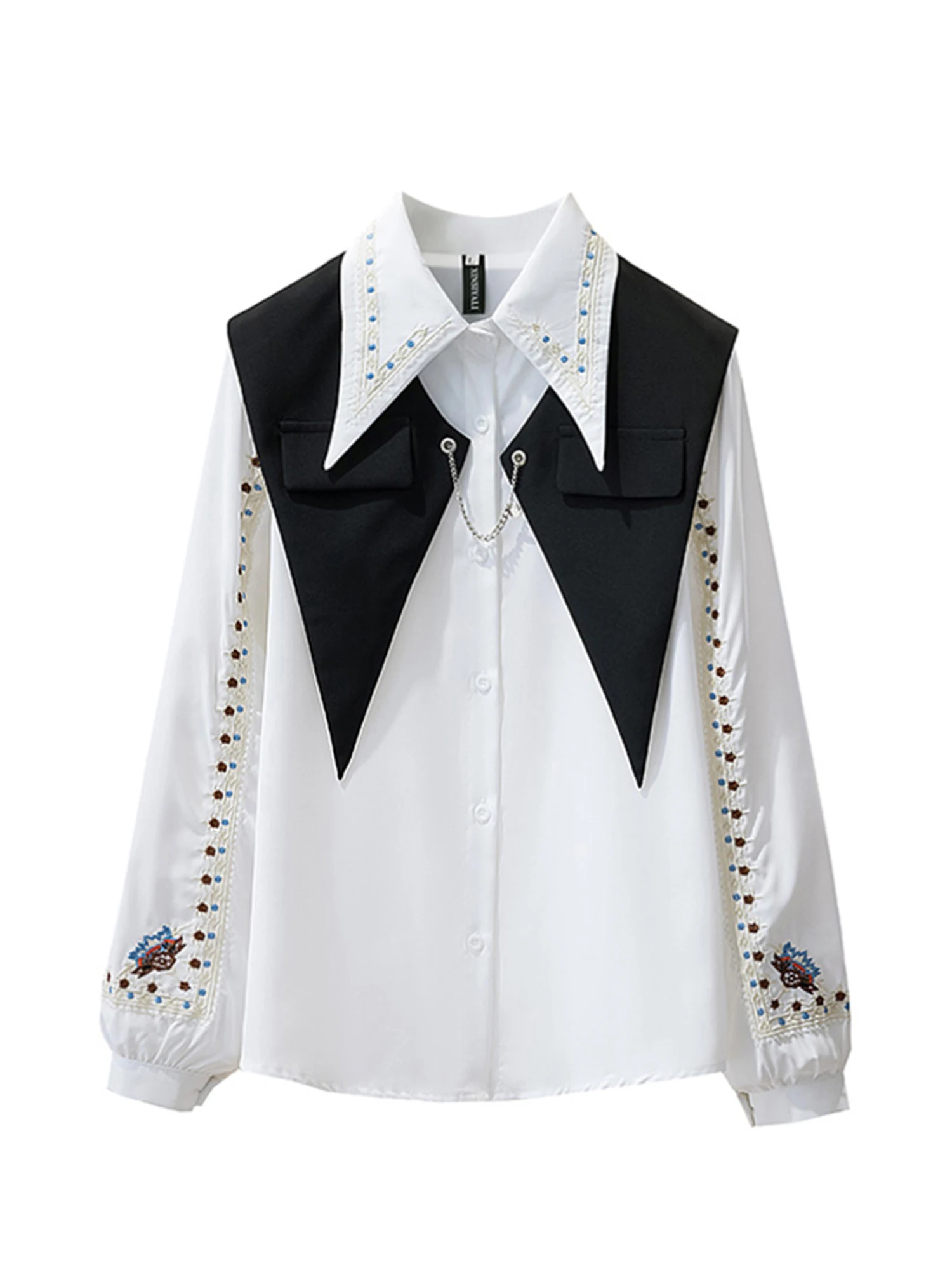 

Женские черные готические рубашки и блузки в клетку в стиле эмо, эстетичная винтажная рубашка большого размера Y2k 2000-х годов с длинными рукавами, весна-осень