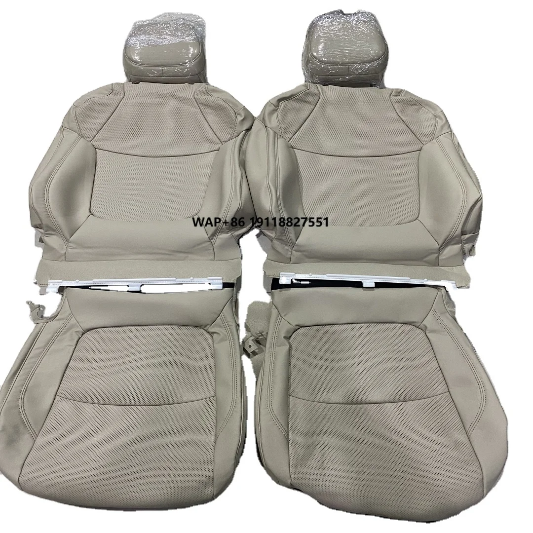 For Sienna 2021-2025 Brand New Headrest Black Seat Leather Cover High Configuration Non-destructive Installation