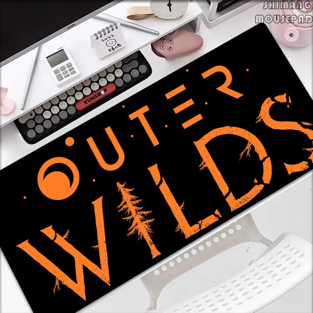 

Pc Gaming Mouse Pad Gamer Outer Wilds Mausepad Non-slip Mat Deskmat Computer Tables Office Accessories Mousepad Keyboard Mats Xl