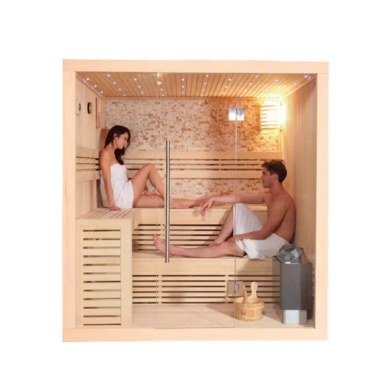 Steam room family sauna sweat beauty far infrared light wave box body detoxification physiotherapy