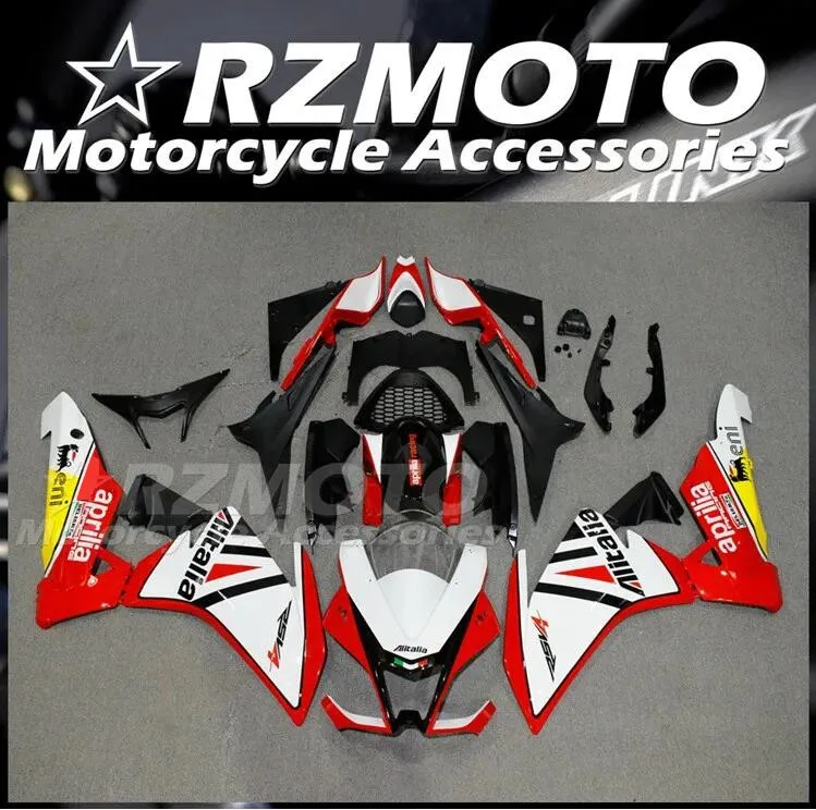 

4 подарка, новинка, искусственная кожа ABS для мотоцикла Aprilia RSV4 1000 2009 2010 2011 2012 2013 09 10 11 12 13 14, кузов красного цвета