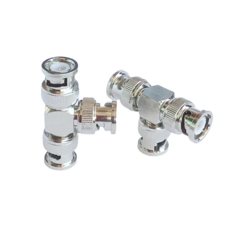 Kupfer-BNC-Steckverbinder-Set BNC-Stecker-Buchse auf Q9-Adapter 90-Grad-Winkel T-Typ 3-Wege-4-Wege-Splitter RF-Koaxial-Konverter – Detail 6