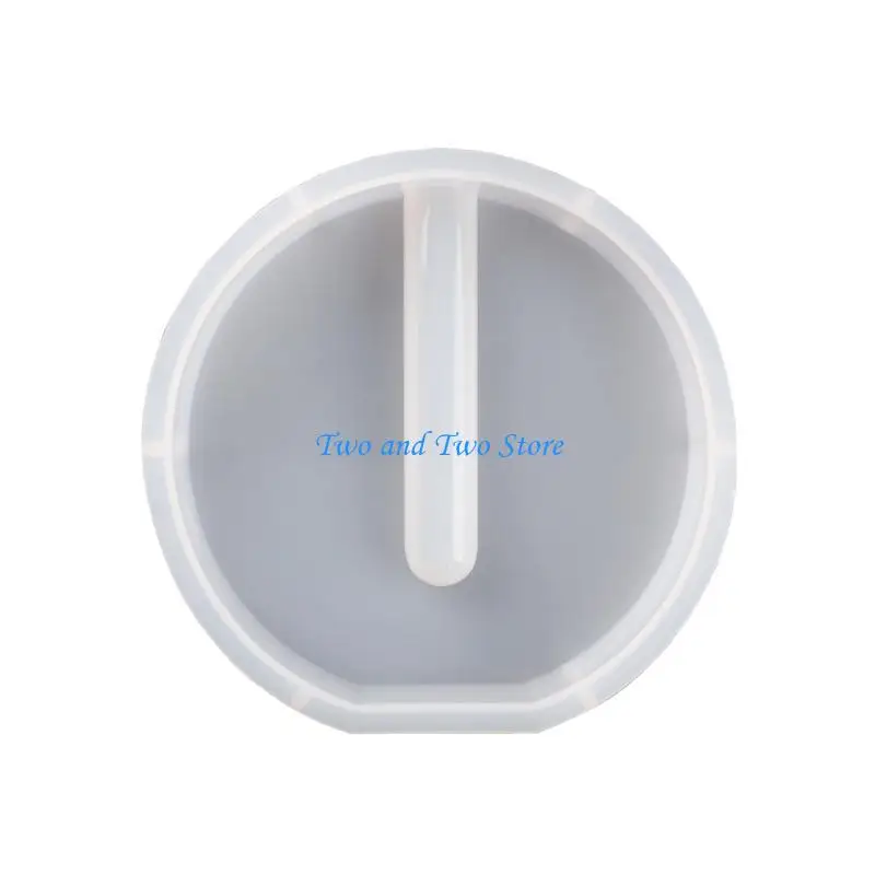 HX6F DIY Craft Resin Silicone Mold 2-in-1 Test Tube Water Planting Vase Template for Art Decoration House Accs Casting