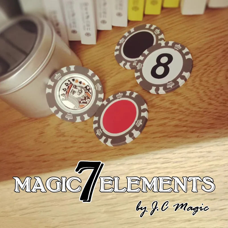 

Magic Seven Elements by J.C Magic Tricks Color Chang Mind Reading Magia Close Up Street Illusions Gimmicks Mentalism Props