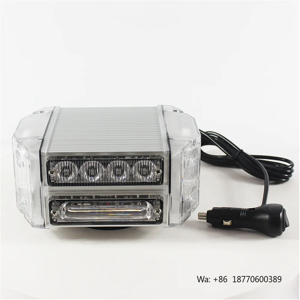 Haibang Mini LED Classic 12V/24V Waterproof Magnetic Strobe Flashing Rooftop Lightbar New Condition Car Light Accessories