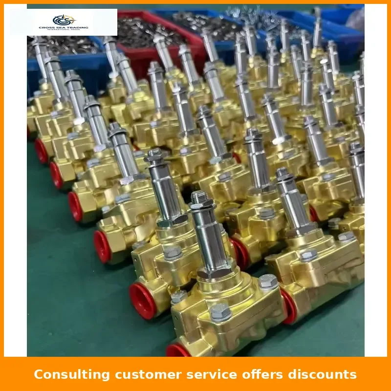 Brass stainless steel high pressure solenoid valve for blow molding machine