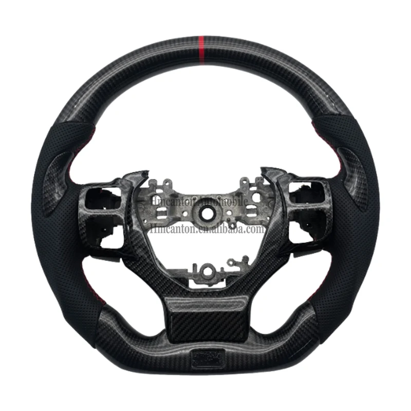 

Практичный горячий продавать перфорированный кожаный руль из углеродного волокна для Lexus NX Es200 Is Ux Rx Gs LM LS CT автомобильный руль