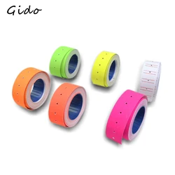 500pcs/roll Colorful Price Label Paper Tag Mark Sticker For MX-5500 Labeller 6 Color Suitable for grocery