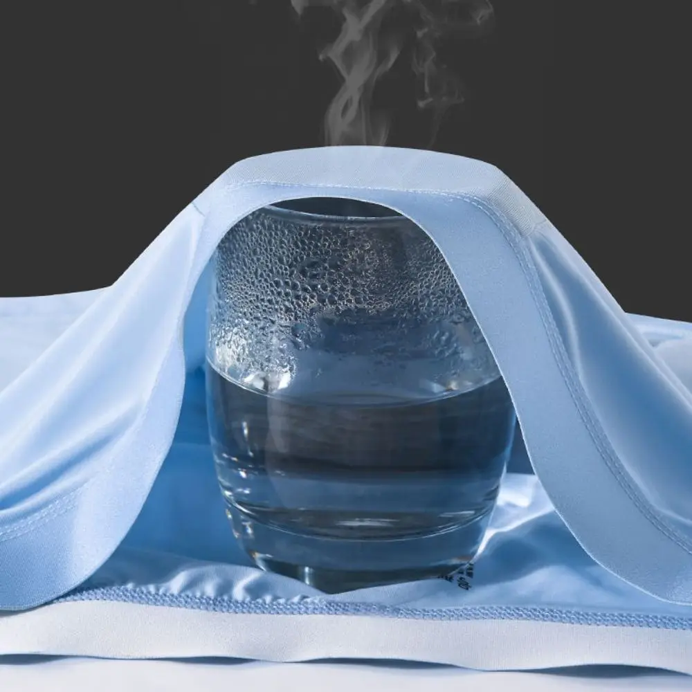 

4 шт., модные мужские трусы со средней талией из ледяного шелка, простые трусы, бесшовные трусы-боксеры, нижнее белье, однотонное нижнее белье для мужчин и мужчин