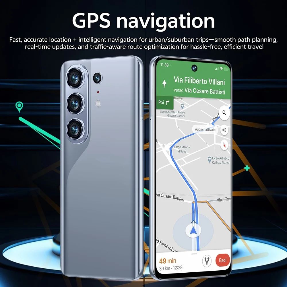 K-Touch C27 Ultra Mobile Phones 5G Dual Card Dual Standby Smartphone 7.3 HD Android 15 Cell Phone 8000mAh Face Unlock 16+48MP Camera Global Version Cellphones For Men Women
