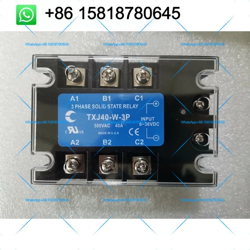 Solid state relays TXJ40-W-3P, TXJ60, TXJ80, TXJ100-W-3P, TXJ120-W-3P