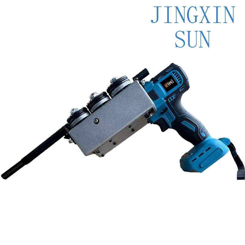 21V Industrial Electric Wire Pulling Tools Powered Stringing Machine & Electric Mixer Battery Operated Fish Tape Cable Puller