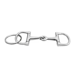 Horse Bit-llavero de aleación de Zinc plateado/dorado ligero, estribo occidental, ecuestre, regalo para jinete de caballo