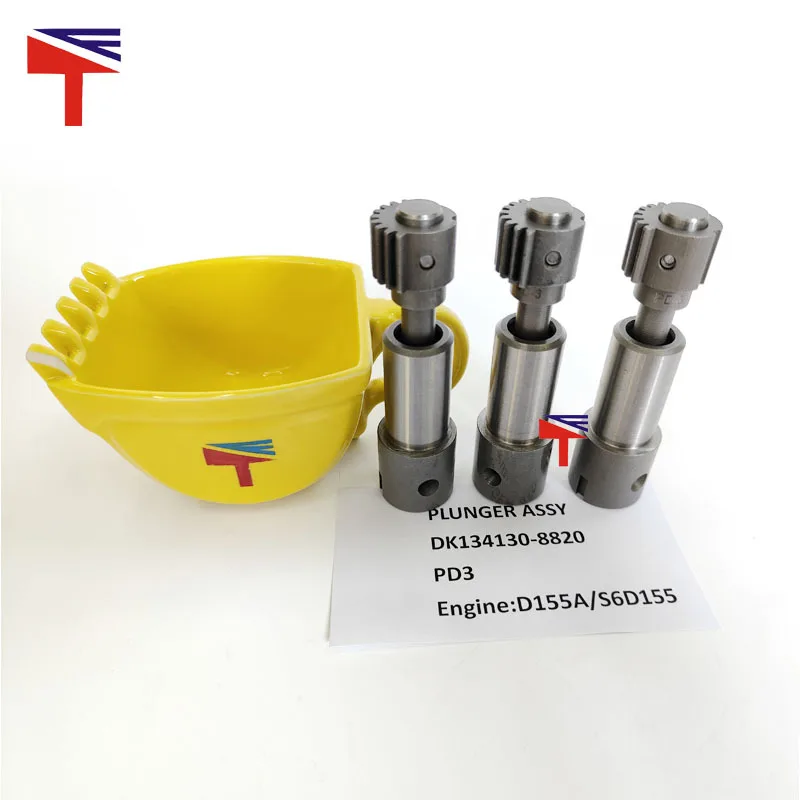 

Plunger DK134130-8820 PD3 for construction machinery D155A 56D155 engine parts