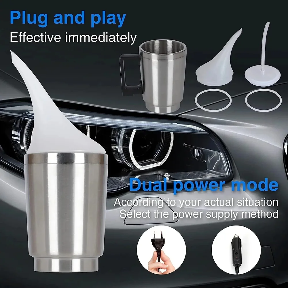 200ml Car Headlight Restoration Kit Can Headlight Polishing Steam Fumigator Restoration Kit Mug Steamer Headlamp Restoration Kit