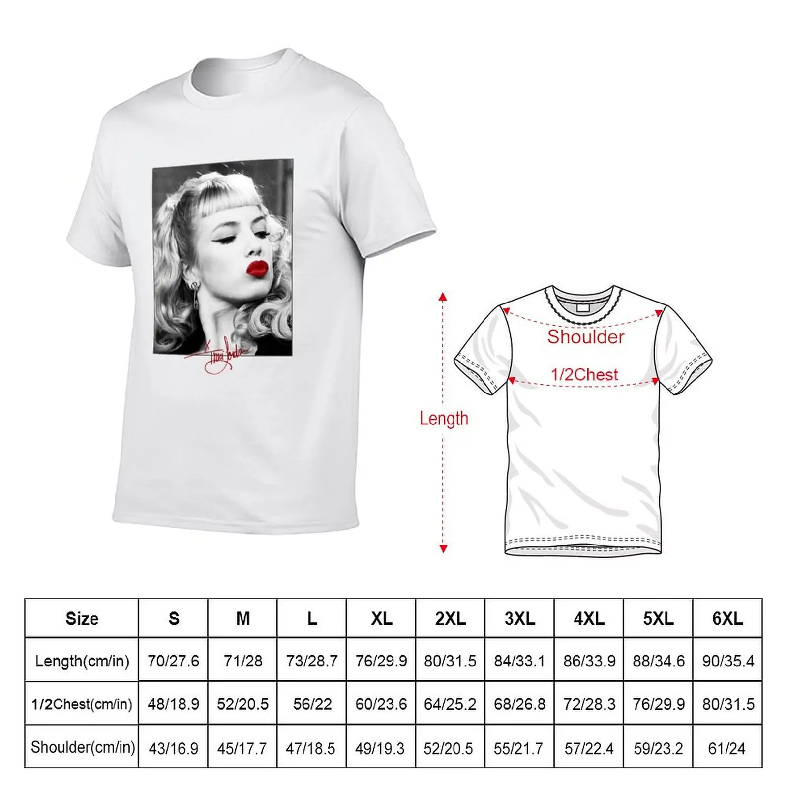 Traci Lords - Wanda Woodward T-Shirt t shirt for man printed t shirts for man T-Shirt