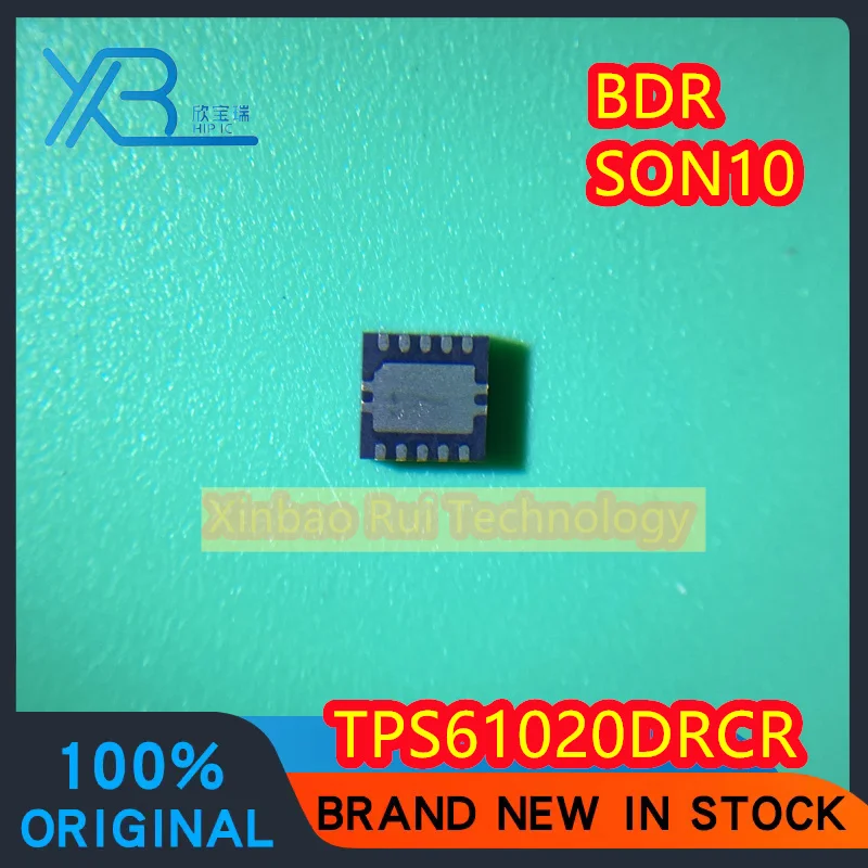 (5/10pieces) TPS61020DRCR TPS61020 VSON10 parts mark BDR high-efficiency synchronous boost converter chip 100% original