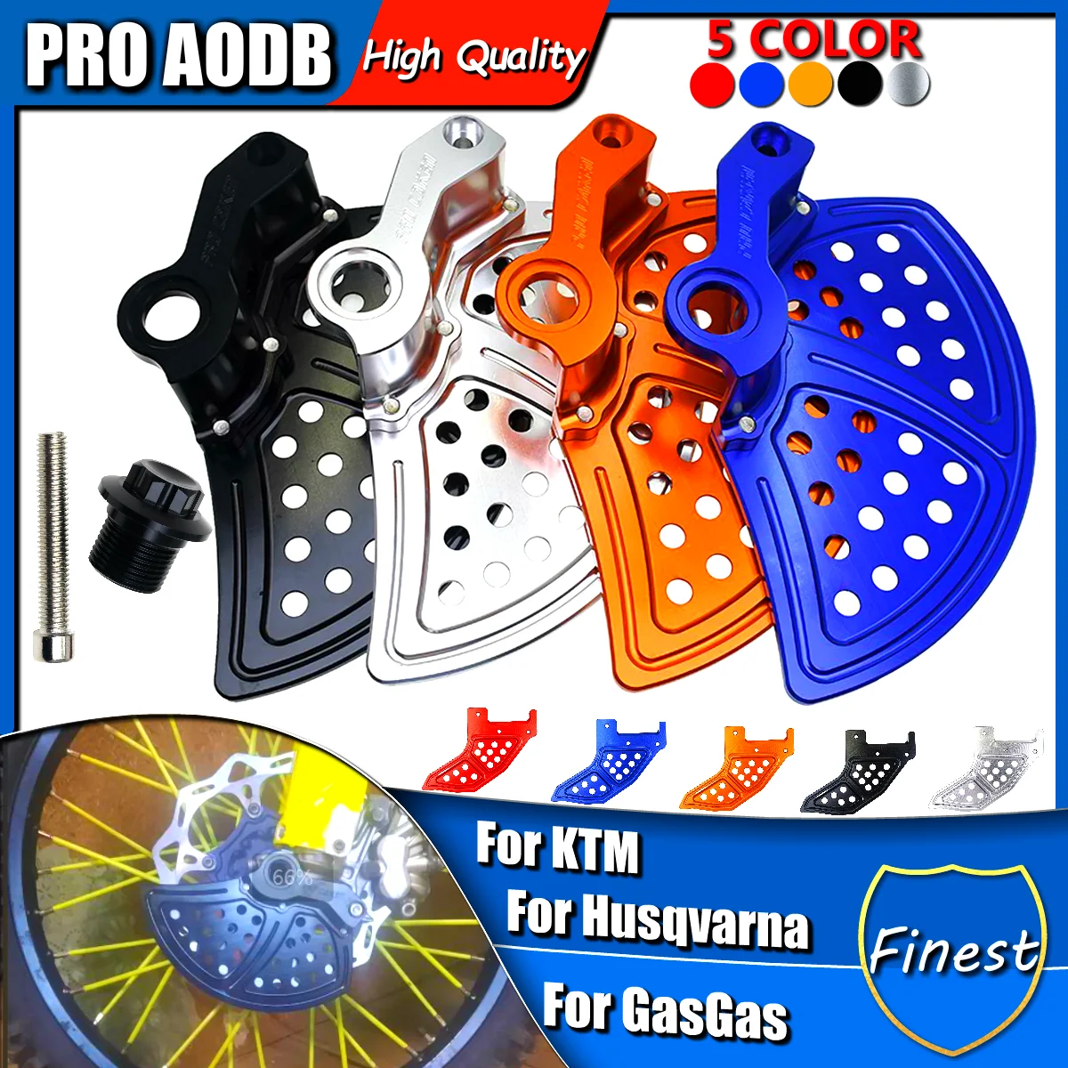 

Motorcycle Front Rear Brake Disc Guard Protector Cover For KTM SX SX-F XC XC-F EXC EXC-F XC-W XCF-W Six Days TPI 125-500