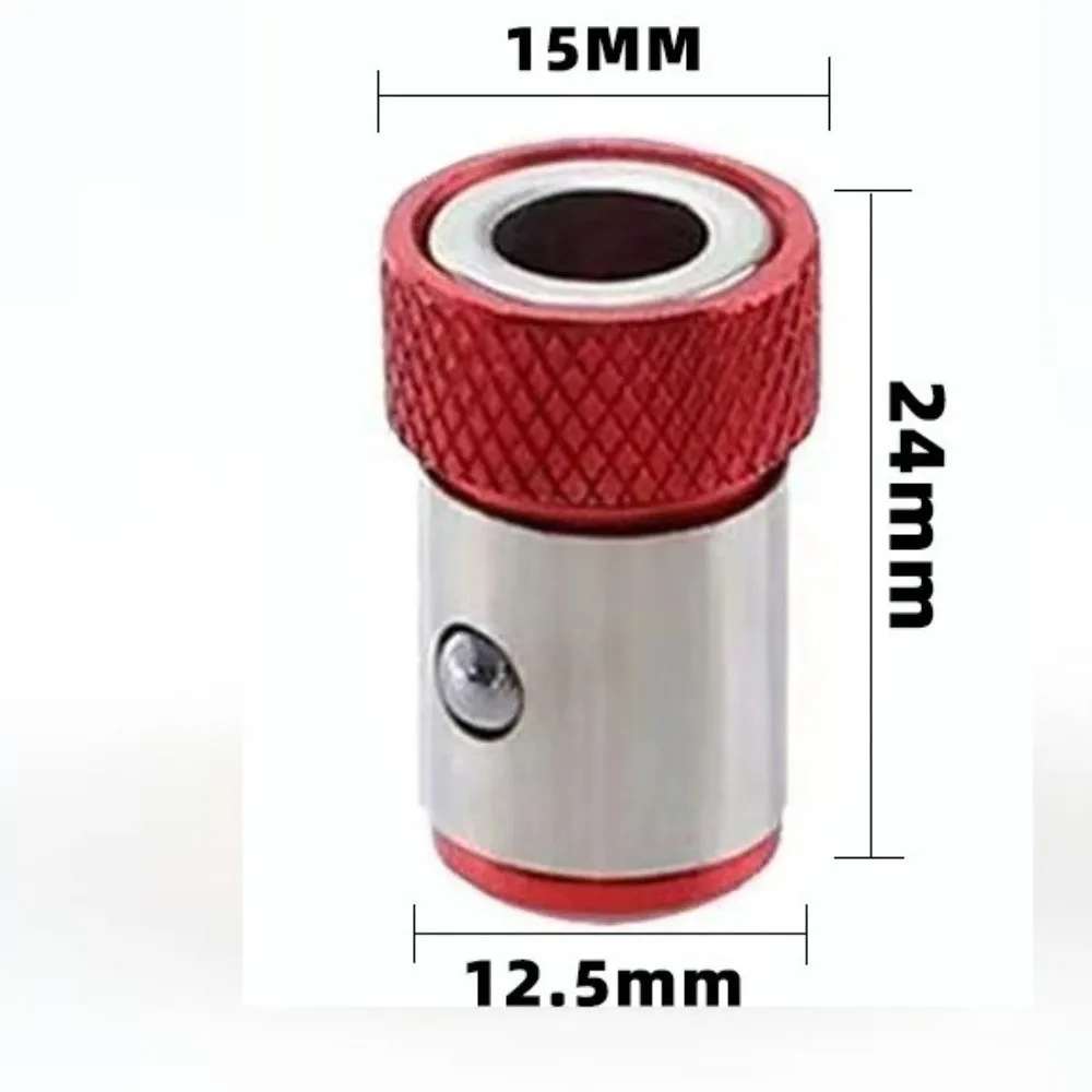 1/4 Inch Magnetic Screwdriver Bit Holder Removable Part Strong Magnetizer Magnetizer Steel Sleeve Anti-Corrosion