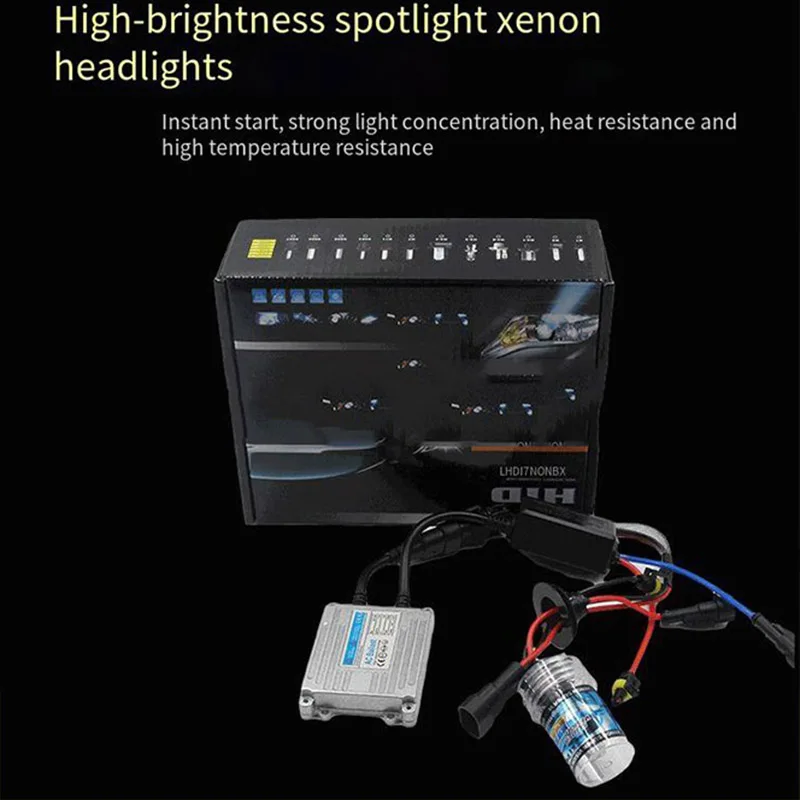

Ultra Bright HID Xenon Headlight Conversion Kit H1 H3 H7 H8 H9 H11 9005 9006 12V 55W 6000K