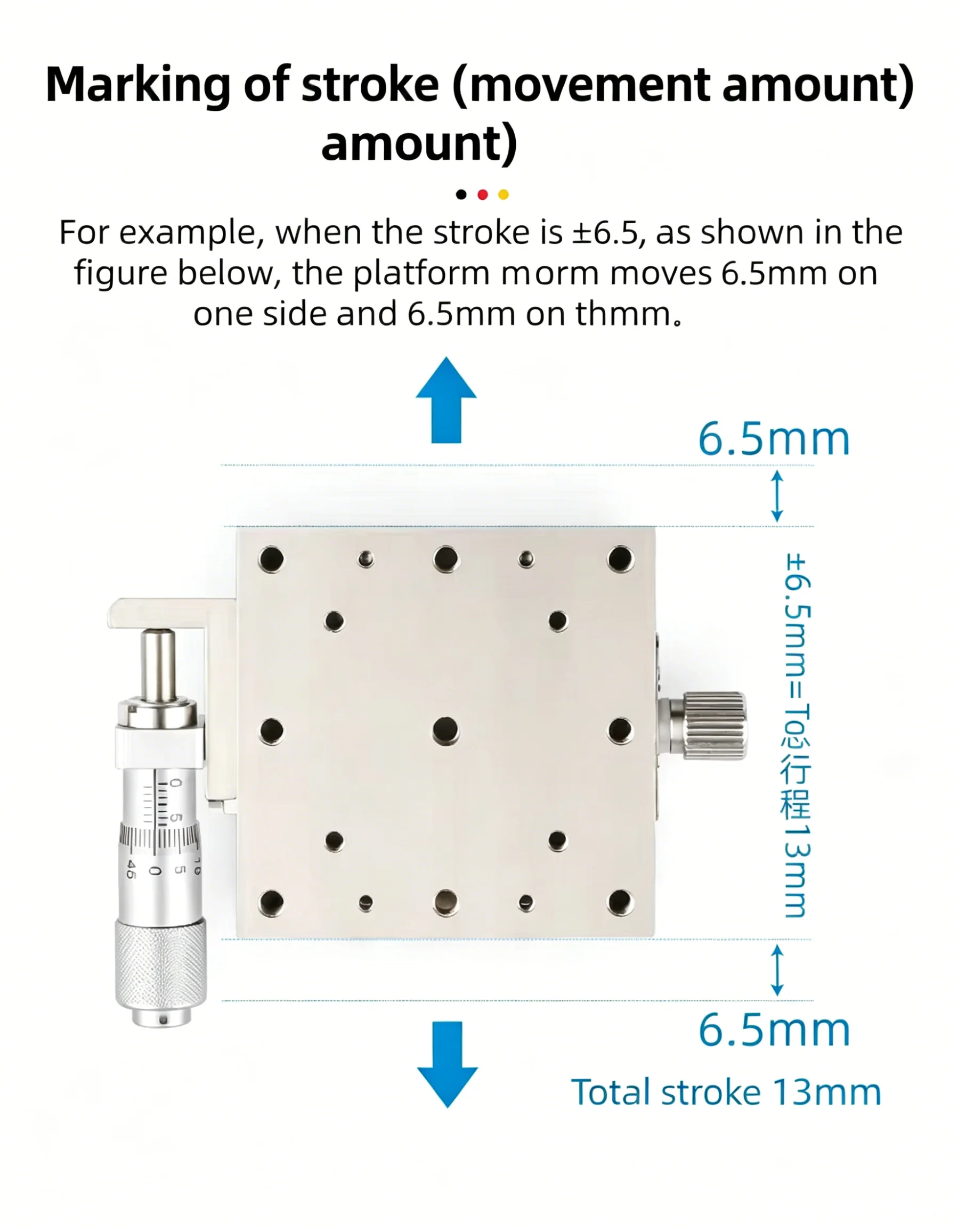 XY-Axis ultra-thin XYSSG40/XYSSG60 Cross Rail Sliding Table Manually Adjust Stainless Steel Displacement Platform