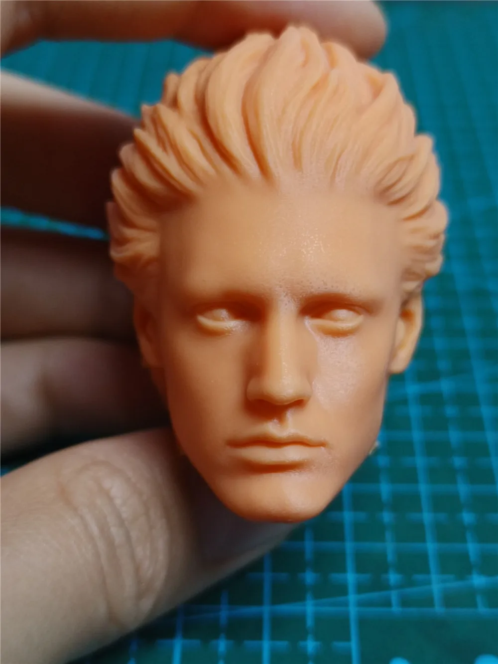 

Unpainted 1/6 Scale Handsome Guy Head Sculpt Model For 12 inch Action Figure Dolls Painting Exercise Head Sculpt