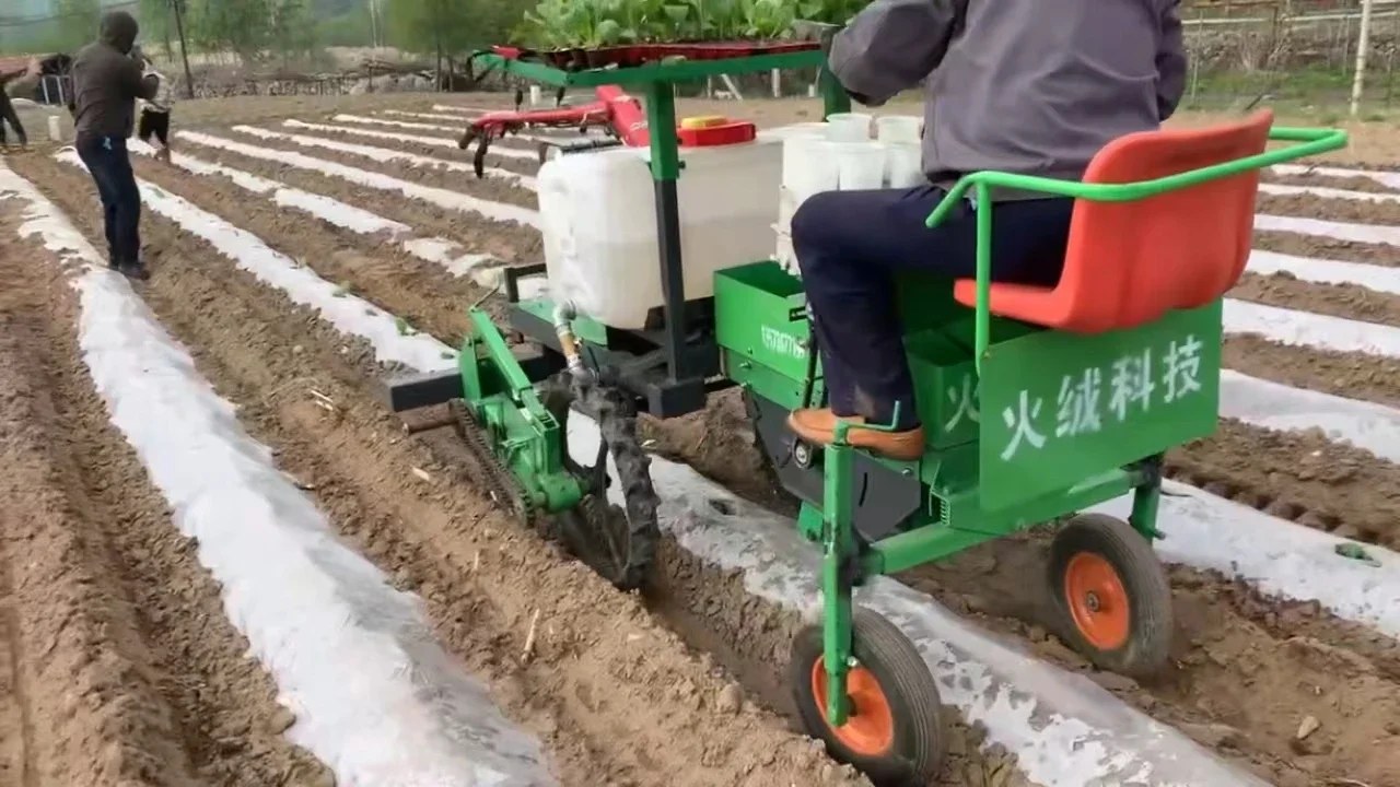 Vegetable Transplanting Seeder