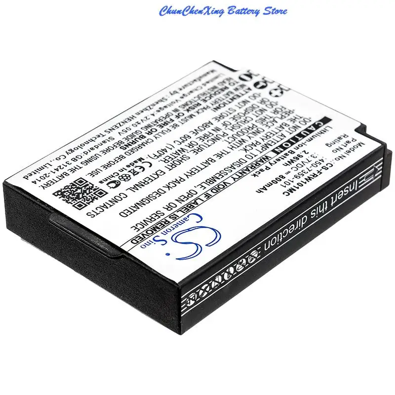 100% NEW 800mAh Battery 450-7359-101 for FrontRow FR Wearable Lifestyle
