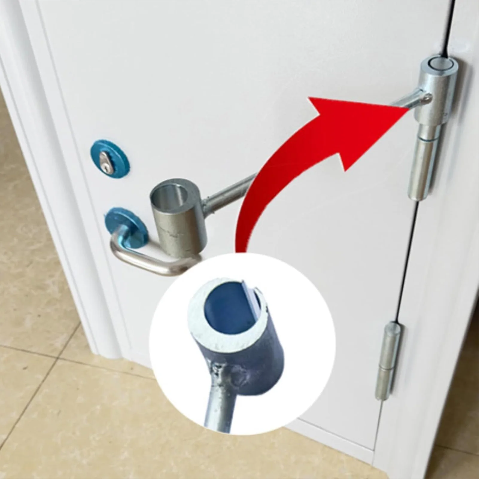 Door Hinge Adjustment Wrench with Durable Structure and Ergonomic Design Suitable for Challenging Installations