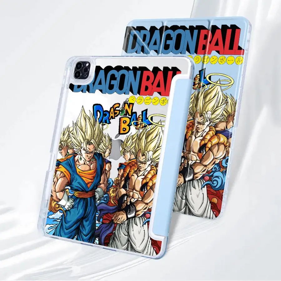 Holder Cover Tablet Case For iPad Mini 6 7 Pro 11th 10th 9th 8th 12 Pro 2025 Air 4 5 M3 M2 M4 11inch Y-Fold Cartoon D-ragonS