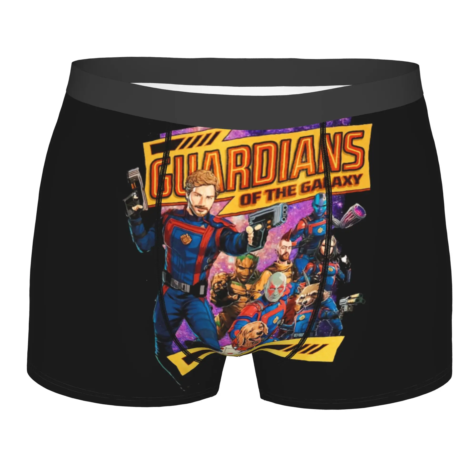 

Customized The Guardians Of Anime The Galaxy Boxer Shorts For Homme 3D Printed Underwear Panties Briefs Soft Underpants