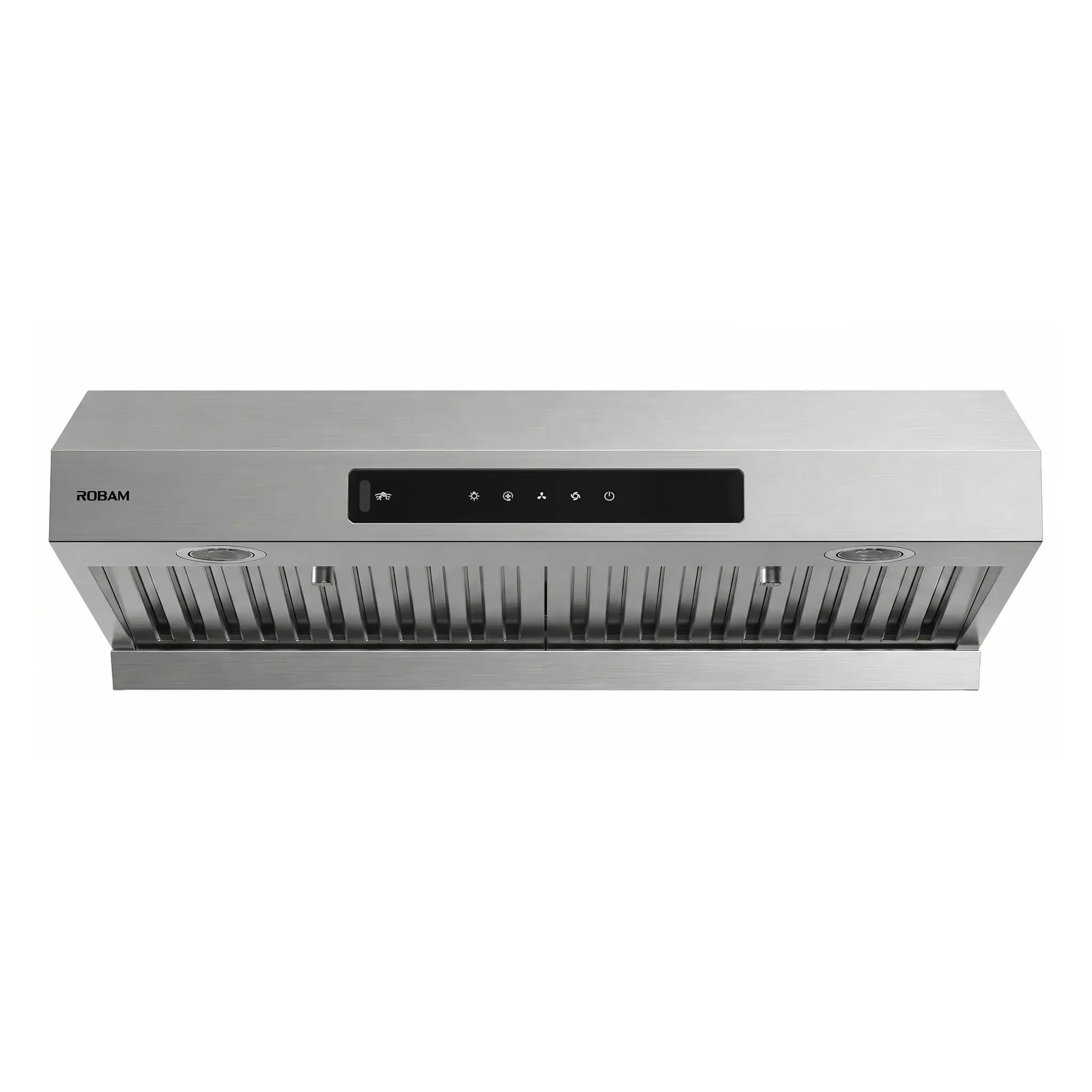 Range Hood 30 Inch 1000 CFM, Under Cabinet Ducted Kitchen Hood, 304 Stainless Steel, Dual Motor, Easy Clean Filters