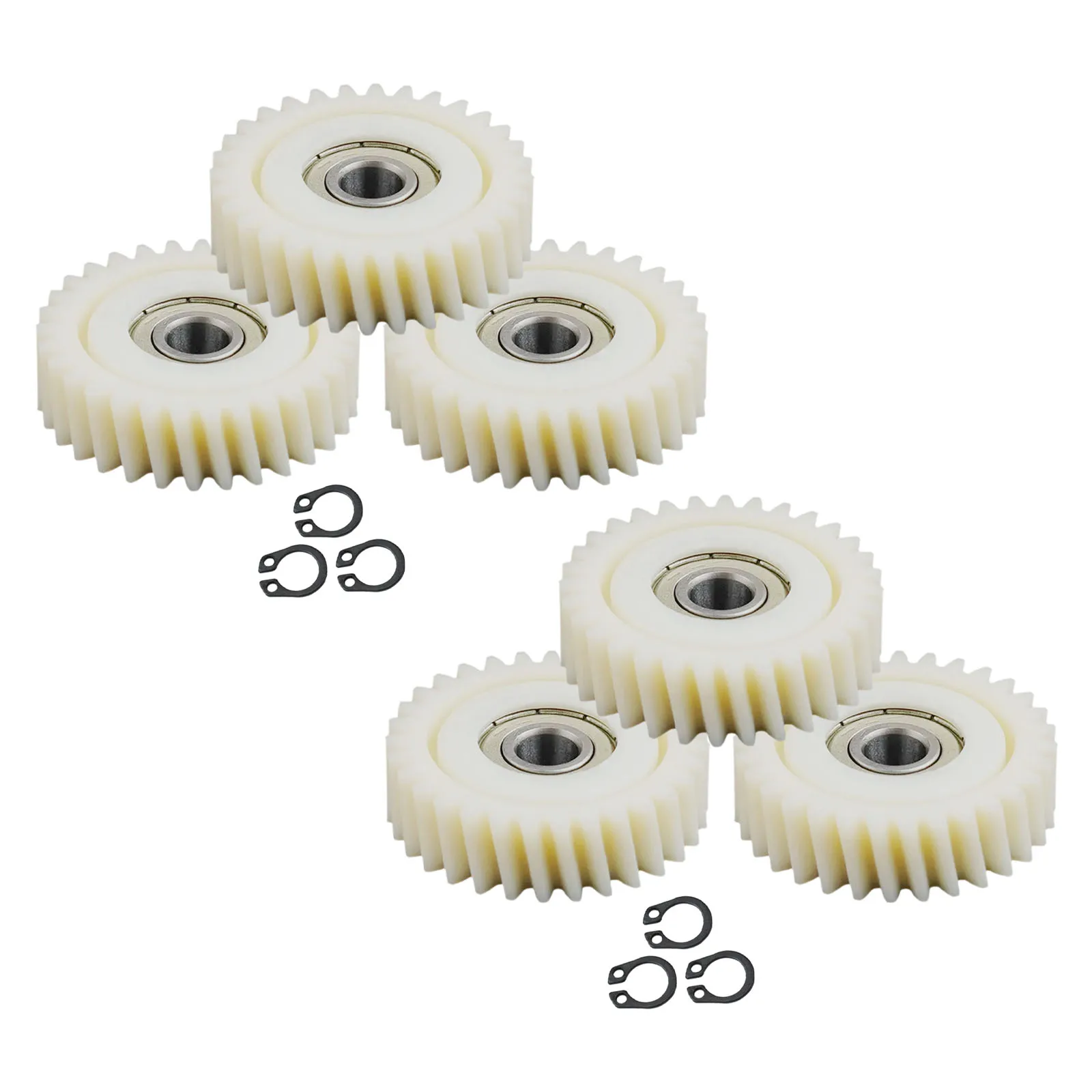 6PCS Electric Bike 31T/35T/36T Planetary Gear Nylon Gear Hub Motor Planetary Gear 608 Bearing Ebike Accessories