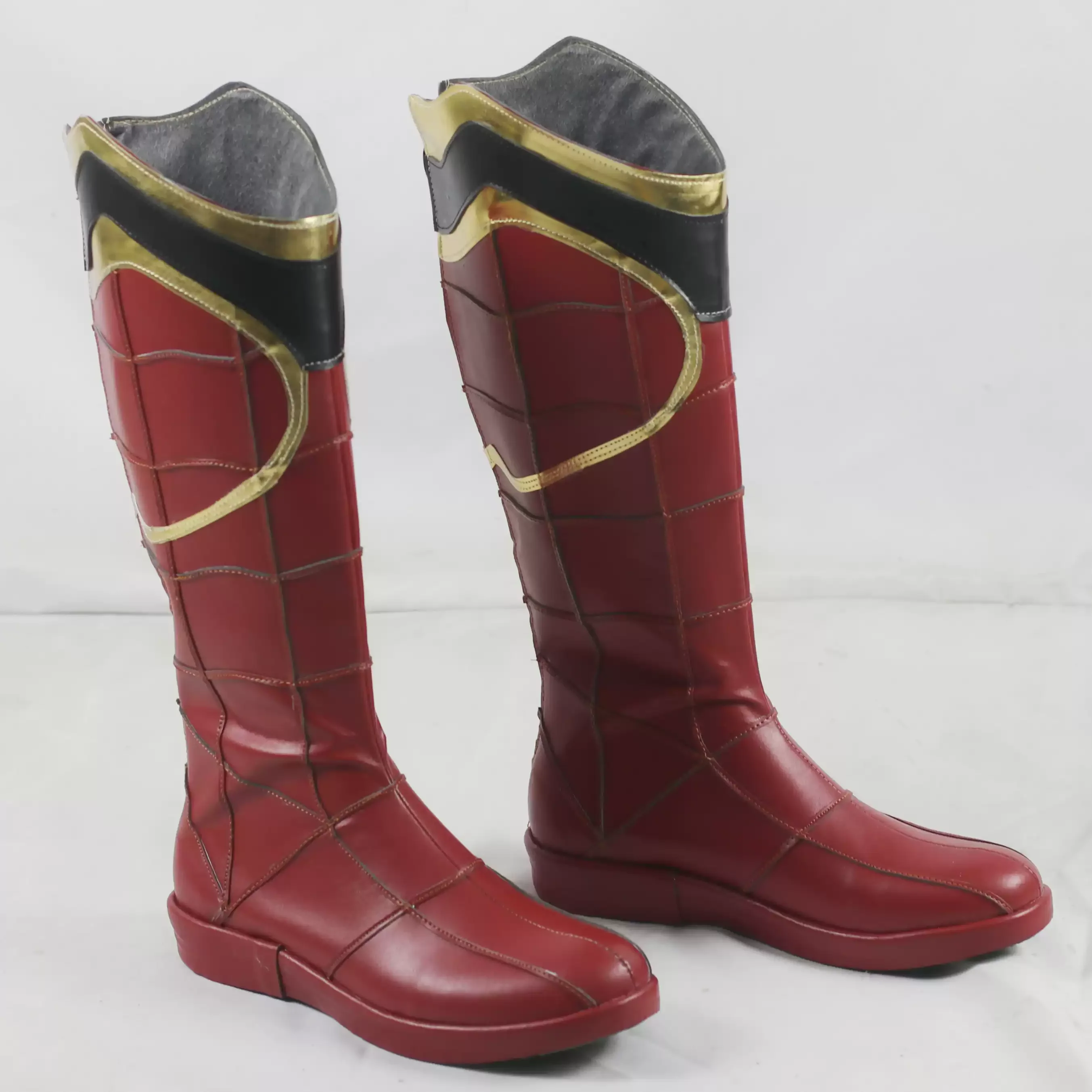 Aranha marrom punk noir sapatos cosplay botas de alta qualidade das mulheres dos homens feitos sob encomenda