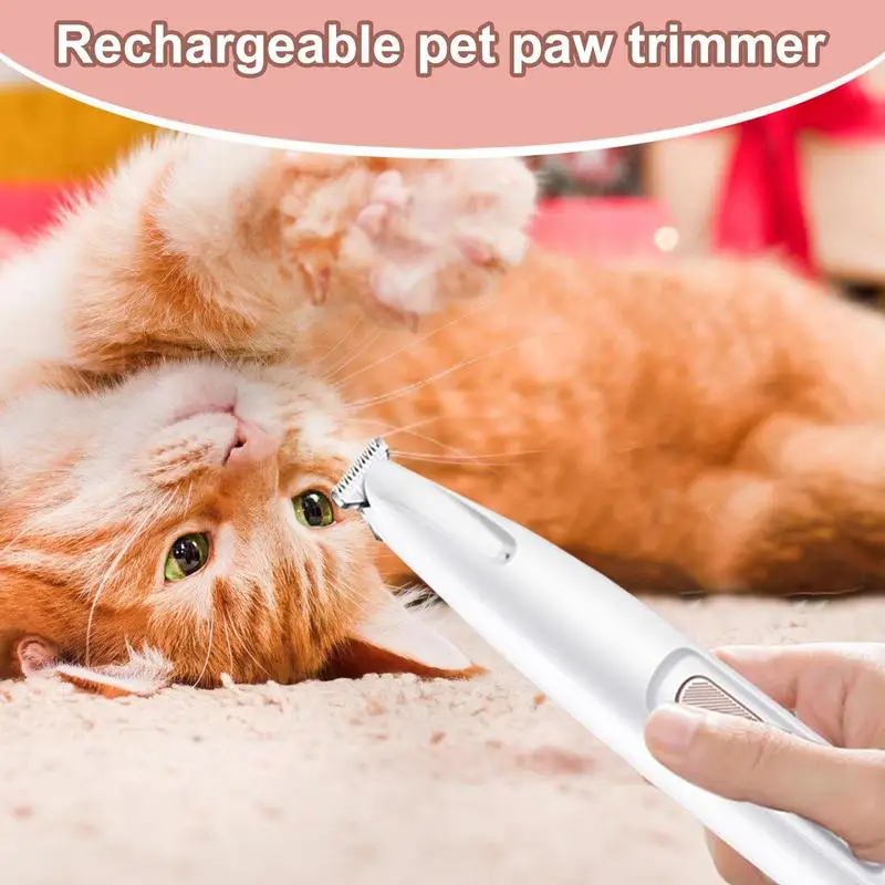 Professional Dog Hair Clipper All Metal Rechargeable Pet Trimmer Cat Shaver Cutting Machine Puppy Grooming Haircut Low Noice