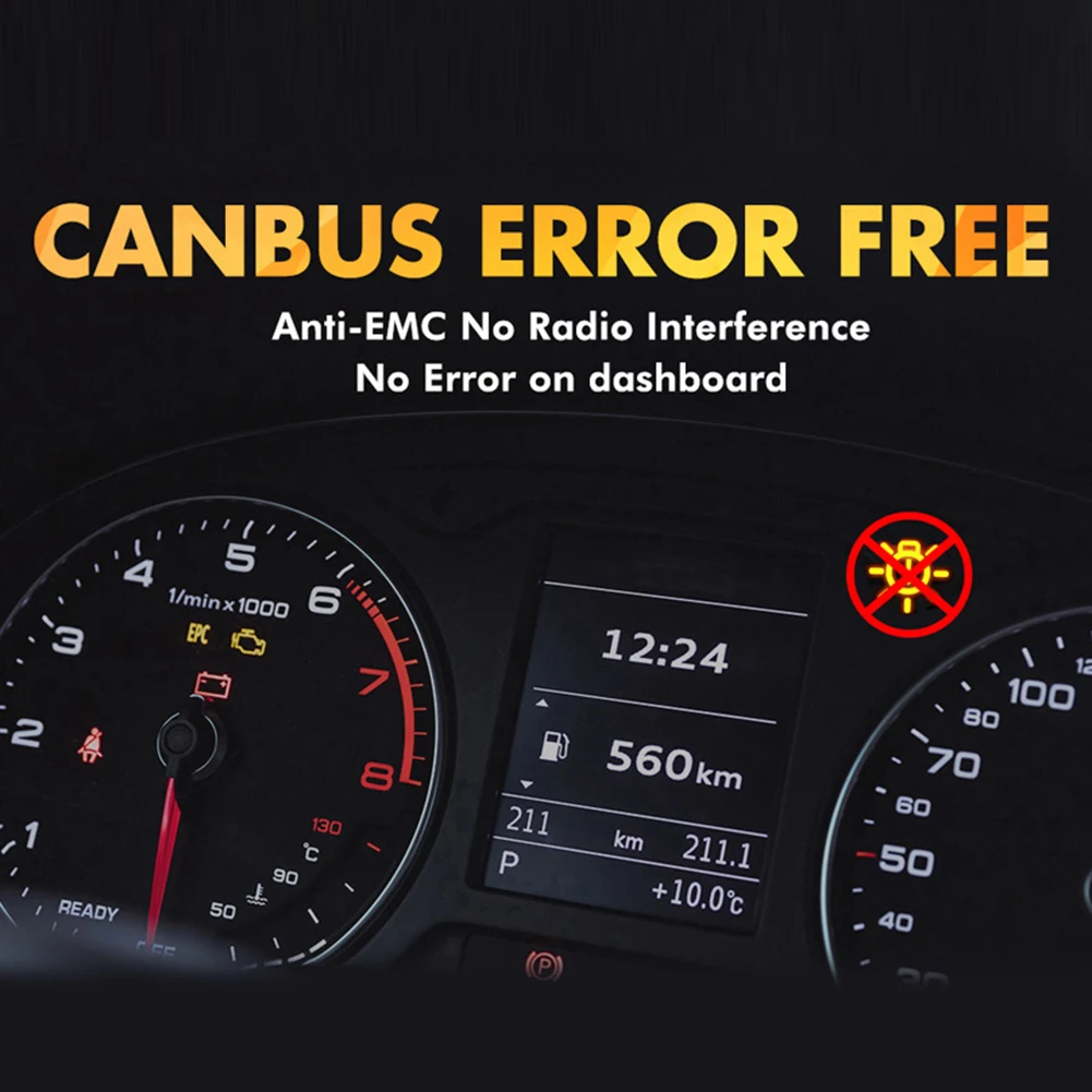 

2pcs Car LED Rearview Mirror Indicator Blinker Repeater Lights Auto Accessories for Volkswagen GOL G5 G6 G7 G8 2010-2021