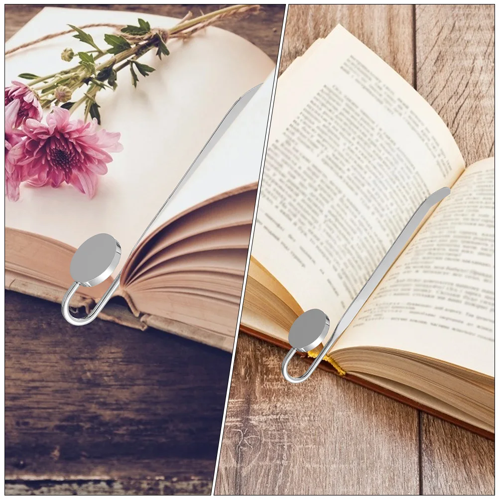 

Metal Bookmark Exquisite Markers Pretty Alloy Bookmarks Neck Reading Decorative